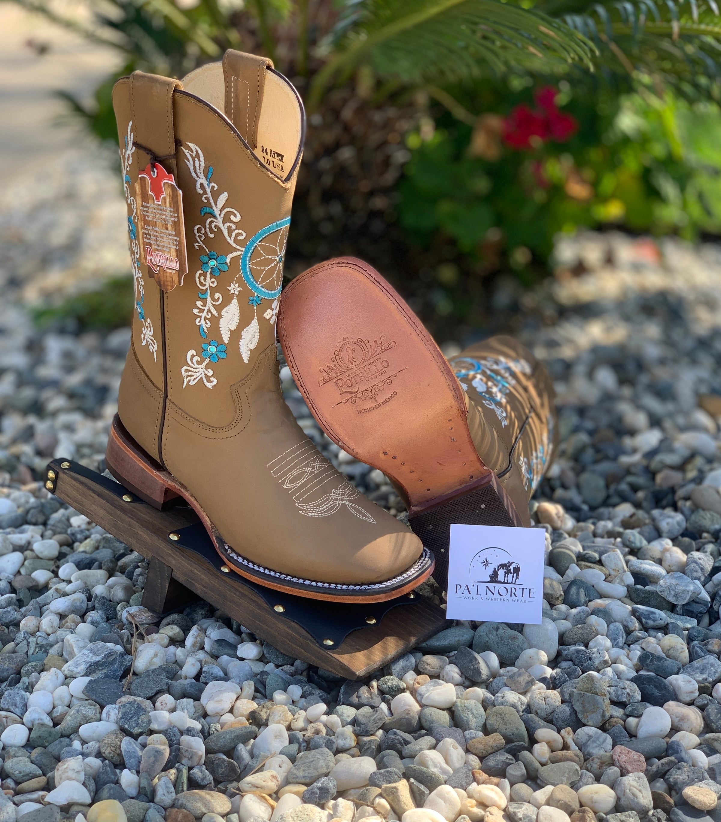 Bota Vaquera para Dama Horma Rodeo Dream Catcher Square Toe Boot