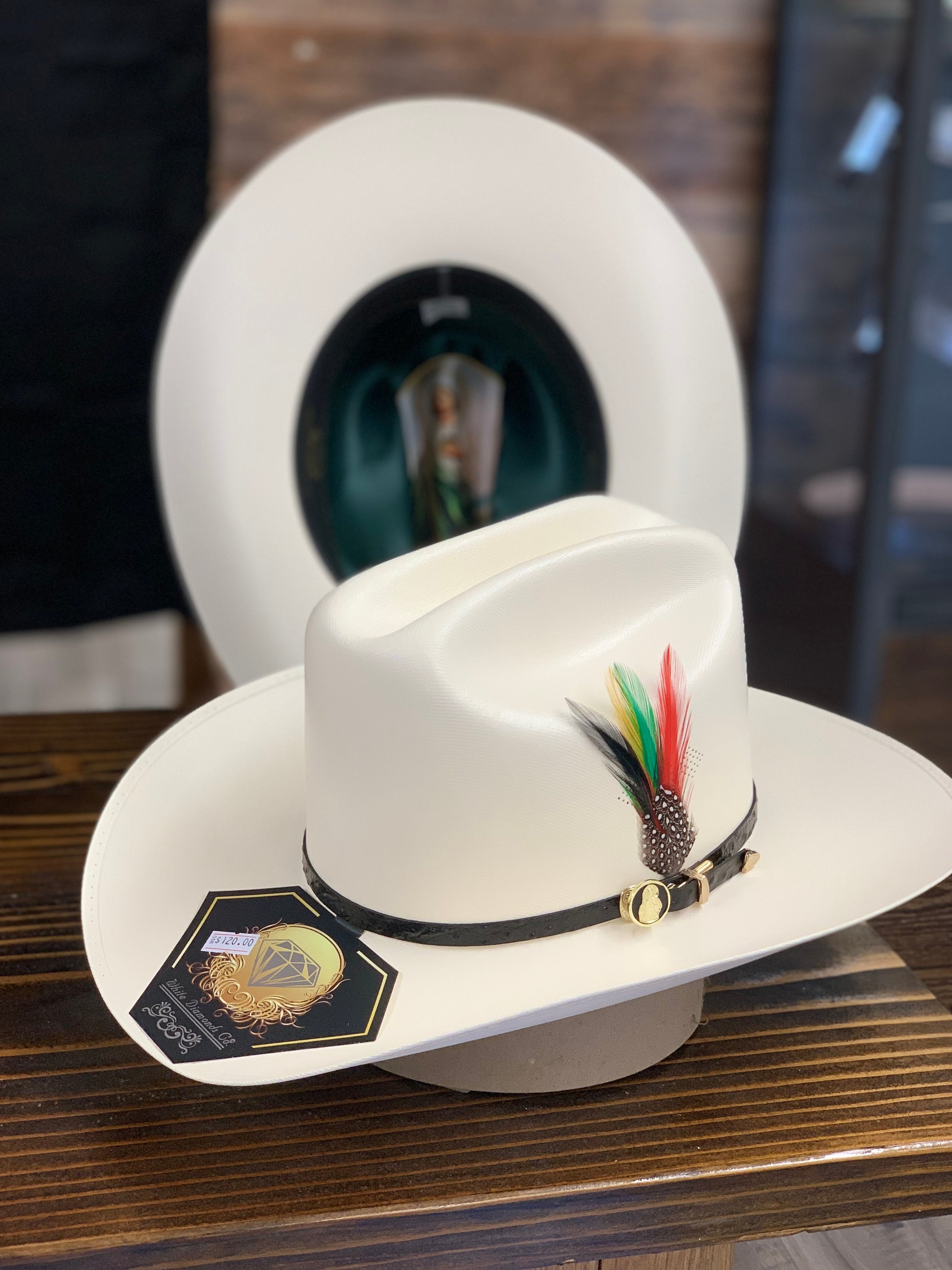 Sombrero San Judas Estilo Sinaloa 100x Copa Baja Pa'l