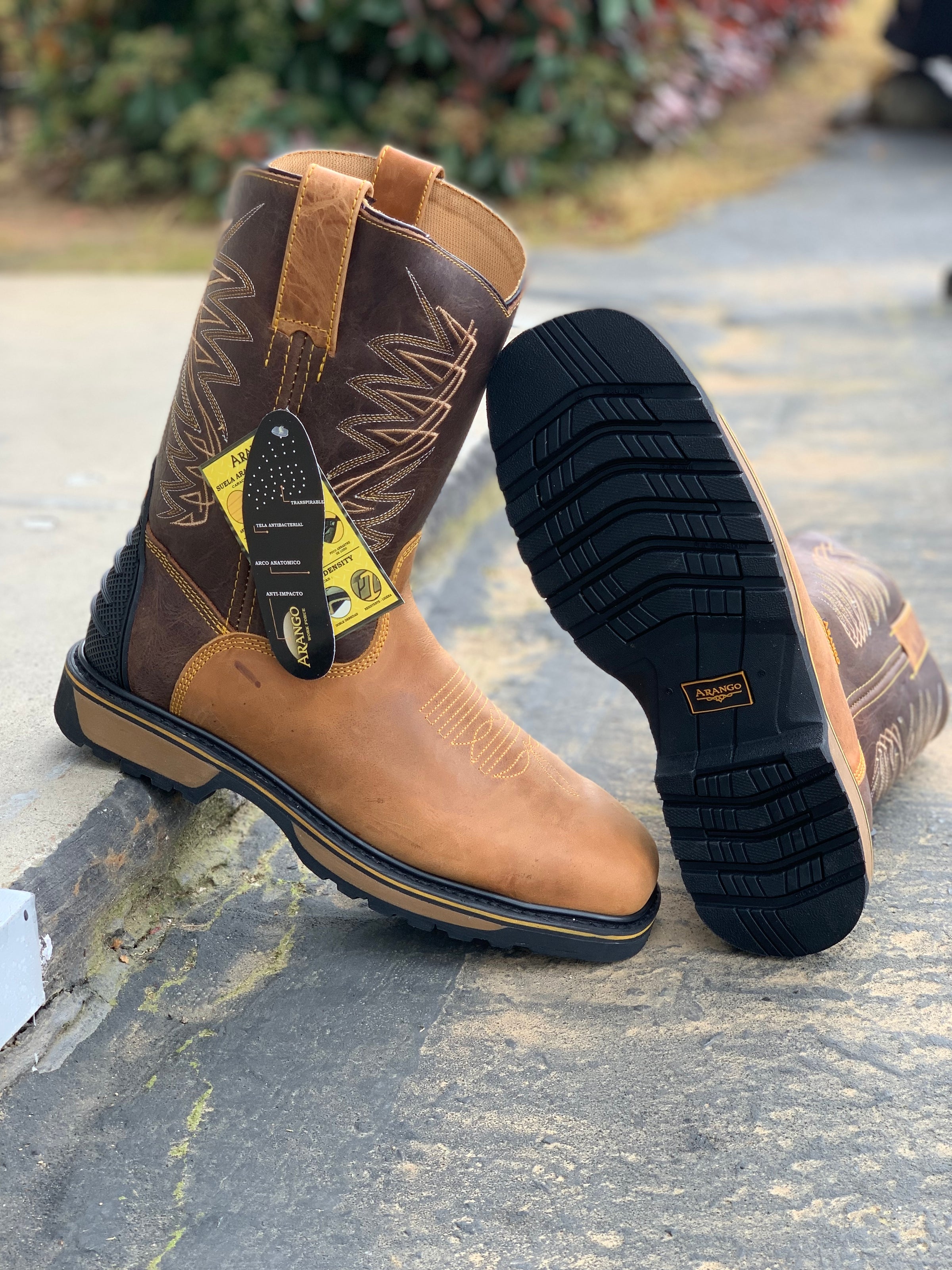 Arango Terex Work Boot Cowboy square toe- Soft toe- Genuine  display picture 1