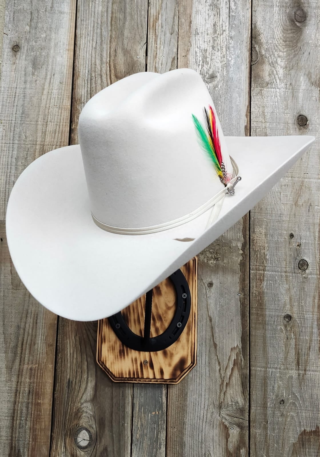 Stetson 6X Rancher Silverbelly Cowboy Felt Hat (COPA ALTA FALDA